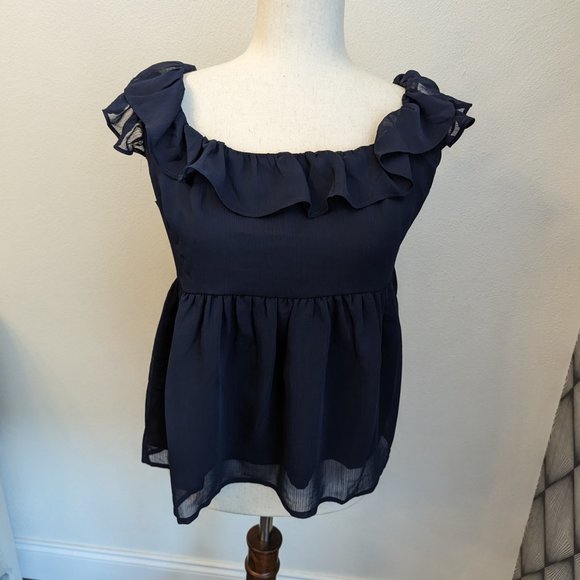 Banana Republic Factory Flutter Tie-Back Tank - Picture 7 of 7